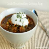 Crock Pot Sweet and Sour Cabbage Soup Recipe - (4.4/5)_image