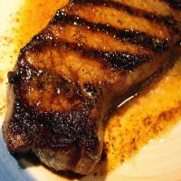 Rib Eyes With Chipotle Butter image