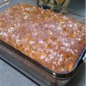 Chipped Apple Cake with Cream Cheese Topping_image