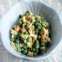 Easy Pea & Cheese Salad image