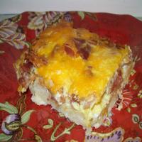 Bacon Egg and Cheese Biscuit Casserole image