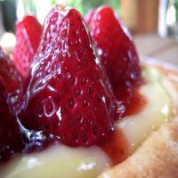 Strawberry Lemon Curd Tart image