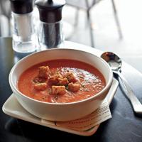 Tom's Tasty Tomato Soup with Brown Butter Croutons image