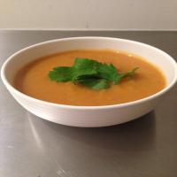 Curried Pumpkin and Sweet Potato Soup image