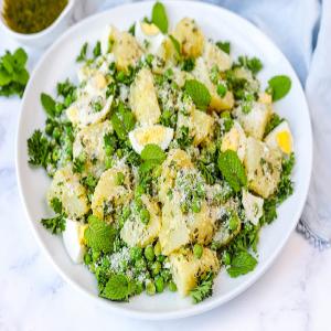 Minted Pea Spring Potato Salad_image