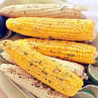 Grilled Corn on the Cob with Jalapeño-Lime Butter_image