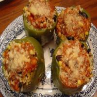 Vegetarian Stuffed Peppers (slow-cooker style)_image