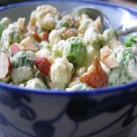 Curry Pea Salad With Almonds image