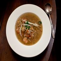 Shrimp and Brown Rice Soup image