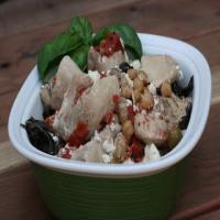 Basil Chicken with Feta Slow Cooker Recipe - (4.6/5) image