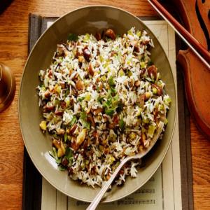 Chestnut and Wild Rice Pilaf image