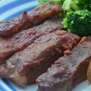 Baked Round Steak in Barbeque Sauce_image