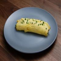 Ham and Mushroom French Rolled Omelet image