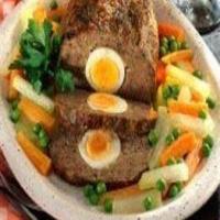 HACKBRATEN MIT EI (Meatloaf with Egg)_image