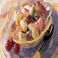 Sour Cream-Honey Fruit Salad_image