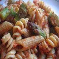 Penne With Asparagus_image