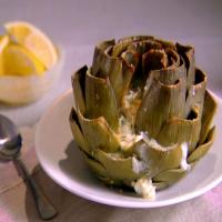 Baked Artichokes with Gorgonzola and Herbs image
