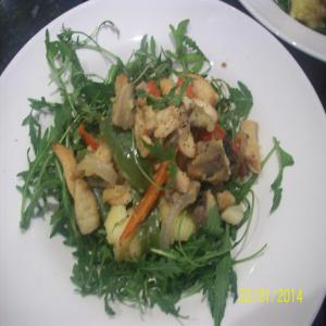 Warm Chicken Salad with Balsamic Vinegar_image