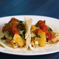 Sausage And Egg Breakfast Tacos Recipe by Tasty image