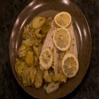 Roasted Halibut With Fennel & Potatoes image