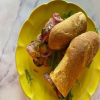 Slow Cooked Pork Sandwiches with Spicy Apricot Mustard_image