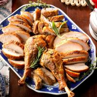 Spatchcocked Herb-Roasted Turkey image