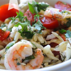 Orzo and Shrimp Salad Recipe_image