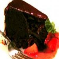 Flourless Chocolate-Kahlua Cake with Cajeta_image