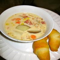 Corn and Baby Carrot Chowder_image