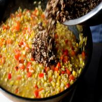 Wild Rice and Arborio Risotto With Corn and Red Pepper_image
