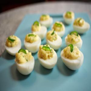 MIRACLE WHIP Spicy Deviled Eggs image