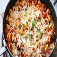 One-Pot Cheesy Tortellini and Sausage_image