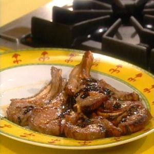 Broiled Lamb Chops with Balsamic Reduction image