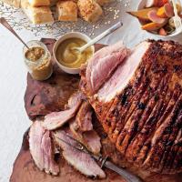 Holiday Ham with Riesling and Mustard_image