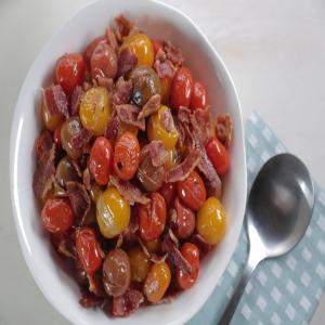 Burst Tomatoes and Bacon_image