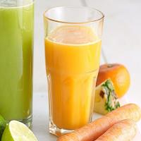 Carrot, clementine & pineapple juice image