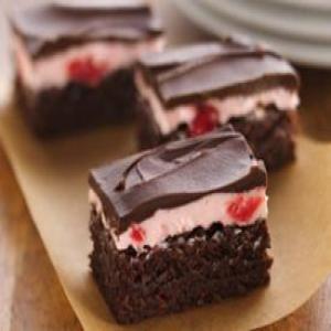 Decadent Cherry Mousse Brownies_image
