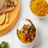 Moroccan Chickpea Bowl with Turmeric Rice Recipe_image