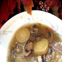 Vegetarian Mushroom Soup image