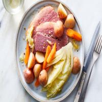 Corned Beef With Cabbage, Potatoes and Carrots image