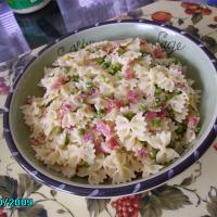 Pasta with Salami and Peas image