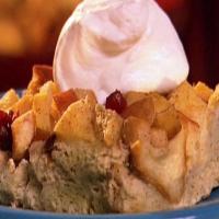 Apple Cranberry Bread Pudding image