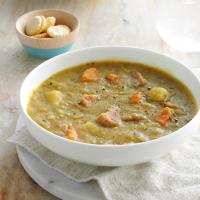 Slow-Cooked Split Pea Soup image
