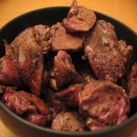 Grilled Chicken Livers in 7-Up image