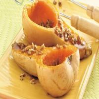 Grilled Maple- and Pecan-Topped Butternut Squash image