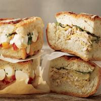 Tuna and Artichoke Cooler-Pressed Sandwiches image