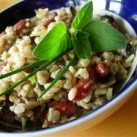 Herbed Rice and Spicy Black Bean Salad_image