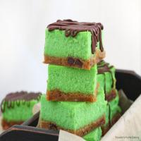Grasshopper Cheesecake Bars Recipe - (4.5/5) image
