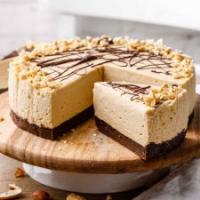 No Bake Peanut Butter and Chocolate Keto Cheesecake_image