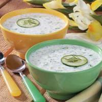 Chilled Cucumber Soup image